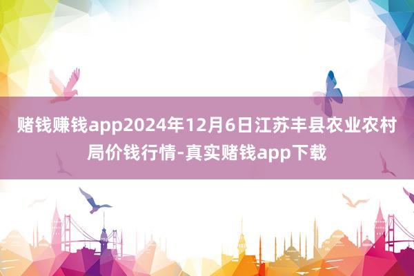 赌钱赚钱app2024年12月6日江苏丰县农业农村局价钱行情-真实赌钱app下载