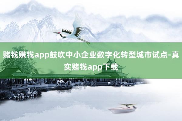 赌钱赚钱app鼓吹中小企业数字化转型城市试点-真实赌钱app下载