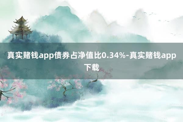 真实赌钱app债券占净值比0.34%-真实赌钱app下载