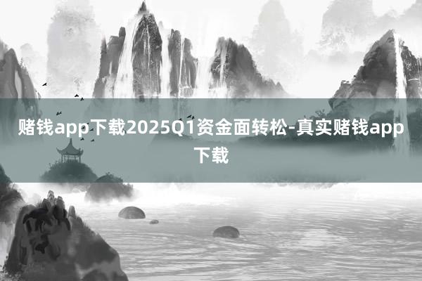 赌钱app下载2025Q1资金面转松-真实赌钱app下载