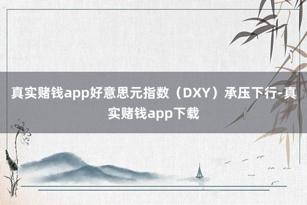 真实赌钱app好意思元指数（DXY）承压下行-真实赌钱app下载