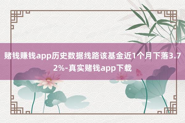 赌钱赚钱app历史数据线路该基金近1个月下落3.72%-真实赌钱app下载